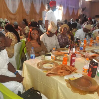 The mother of Ivorian Kayode Sodiya celebrated her 80th birthday