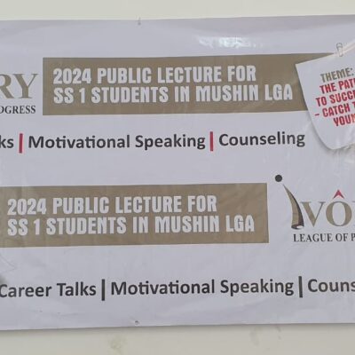 Ivory League of Progress Take Career Counselling to Lagos Schools